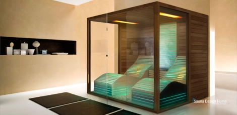 Kombi Sauna Easy Relax - ergonomische Liegen Graz