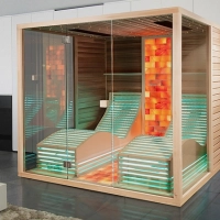 Individuelle Bio Sauna mit Salz