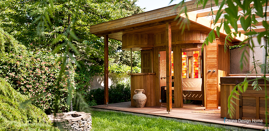 Saunahaus Deluxe Premium Garden, Sauna Haus im Garten Salzburg