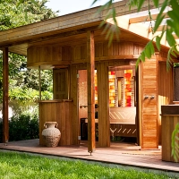 Saunahaus Deluxe Premium Garden, Sauna Haus im Garten Salzburg