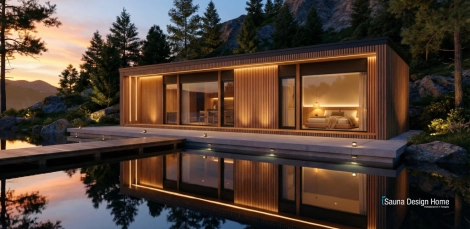Individuel Außen Saunahause Individuel Außen Saunahause