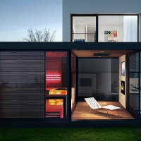 Luxus design Sauna Haus Wien