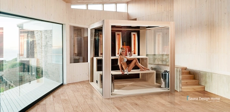 Biosauna Cube Luxury - moderne Sauna Salzburg